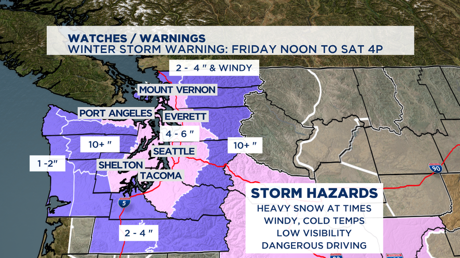 SNOW TOTALS