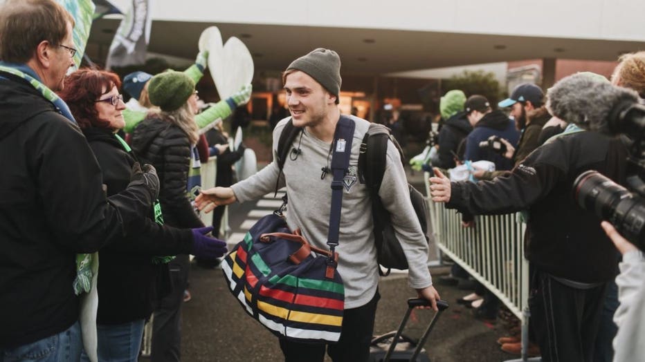 sounders back home, Jordan Morris