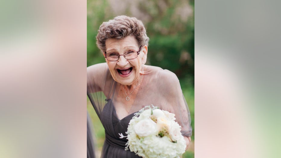 Bride Makes Adorable 89 Year Old Grandmother One Of Her Bridesmaids Photos