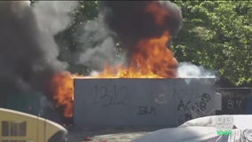 Seattle rioters leave a trail of destruction after looting businesses, setting 'explosive' fires