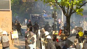 Activists want Seattle police held in contempt for using pepper spray, blast balls to quell weekend riot