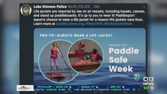 Police spread water safety awareness as Washingtonians flock to lakes and rivers