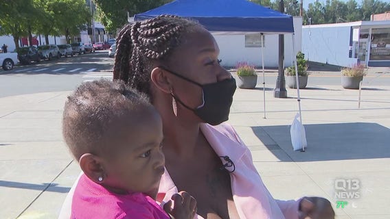 Grieving Seattle family visits Bothell police memorial to show unity between BLM, law enforcement