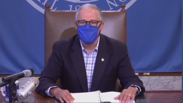 Inslee: Fully-vaccinated Washingtonians can be outside maskless in non-crowded settings