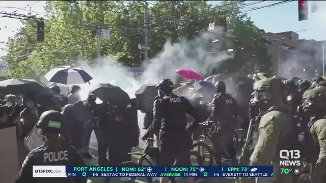 Protesters sue Trump administration over Portland tactics