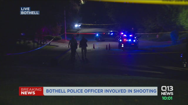 Bothell officer shoots, kills man who charged at him with knife, police say