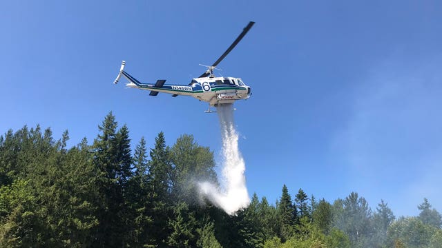 Hot, dry conditions prompt statewide burn ban on DNR land