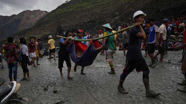 Landslide at Myanmar jade mine kills at least 162 people