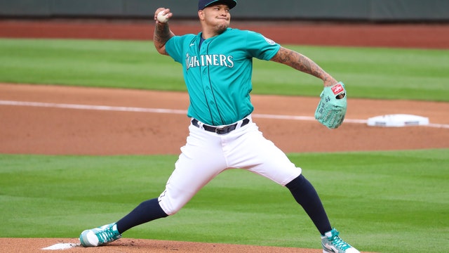 Taijuan Walker overpowering as Mariners beat Athletics 5-3 in home opener