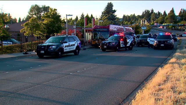 6 people shot in Kent near Metro bus stop