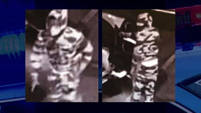 Police searching for Seattle armed robbery suspect wearing camo outfit, designer mask