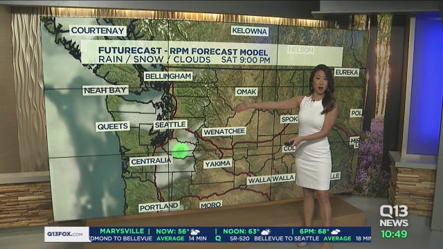 Gradual sunshine & mild temps for 4th of July weekend