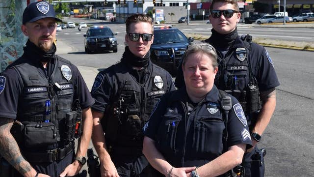 Des Moines Police officers' quick actions credited with saving lives following mass shooting at Kent bus stop