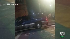 Seattle Police officer on paid leave after video shows officer nearly hit protesters with vehicle