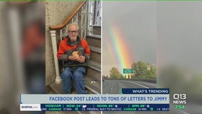 Meet Jimmy: Chehalis man always looking for letters that rarely come is flooded with mail after viral post