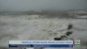 Tropic storm Isaias whips up eastern US, killing at least 6