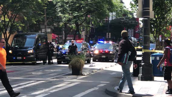 One person injured, one in custody after shooting in downtown Seattle