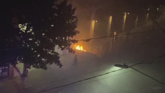Demonstration turns destructive in Seattle's Capitol Hill neighborhood