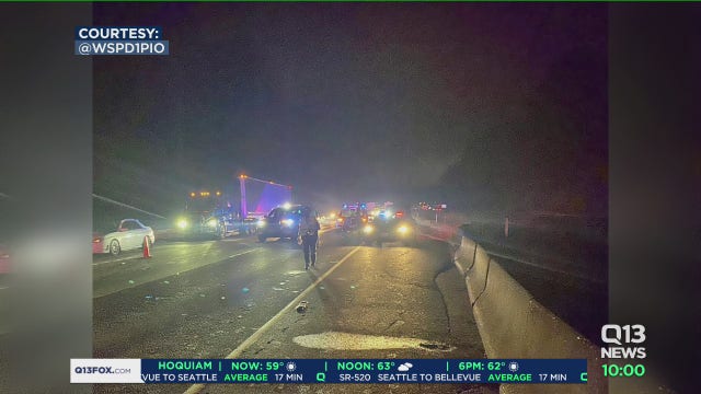 Teenager dies in head-on 2-car crash near Nisqually River Bridge