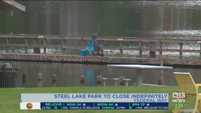 Steel Lake Park closes indefinitely in Federal Way as Covid cases rise in south King County