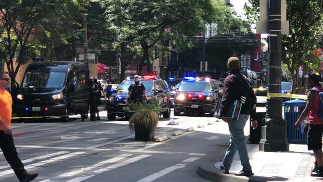One person injured, one in custody after shooting in downtown Seattle