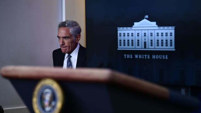 Trump makes call for new White House doctor’s virus advice