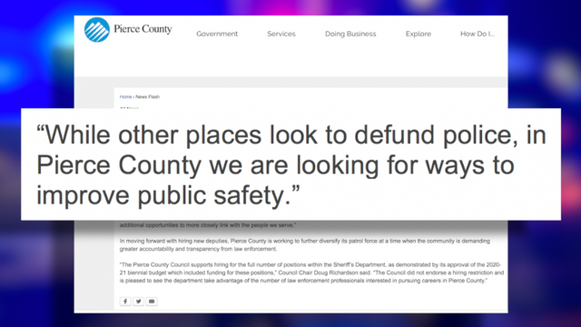 Pierce County looks to hire two dozen deputies