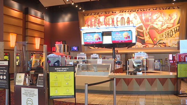 Local movie theaters open doors to customers for the first time in months