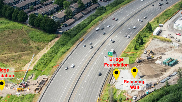 I-5 closing overnight this weekend between Fife and Federal Way