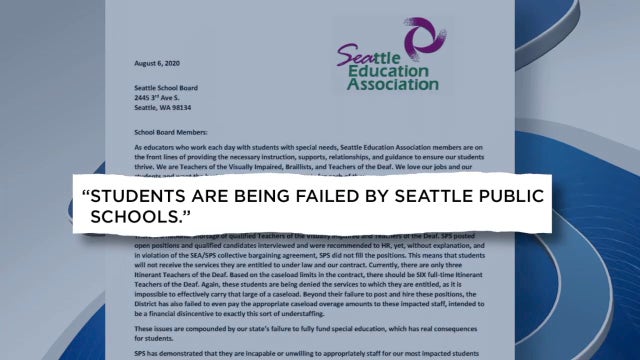 Seattle teacher’s union claims SPS has not hired enough special needs instructors