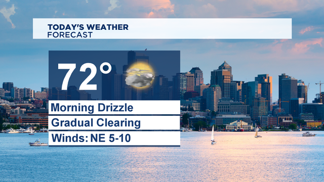 Cool, foggy & drizzly start to the weekend