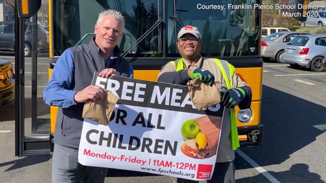 Governor Inslee allows school districts to pay bus drivers while students learn from home