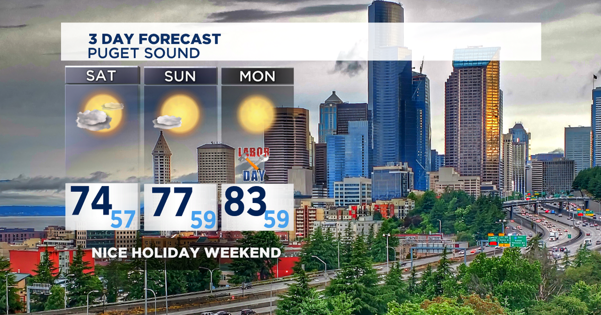 Cooler Labor Day weekend weather on tap | FOX 13 Seattle