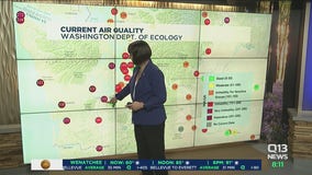 Dangerous air quality as smoke from fires in California and Oregon pours into Western Washington