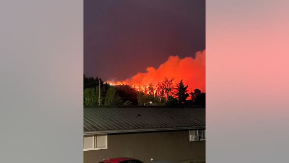 Evacuations ordered in parts of Pierce, Thurston counties as wildfires destroy homes