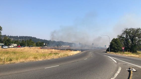 WSP: Man arrested for setting fire in median of SR 167 in Puyallup