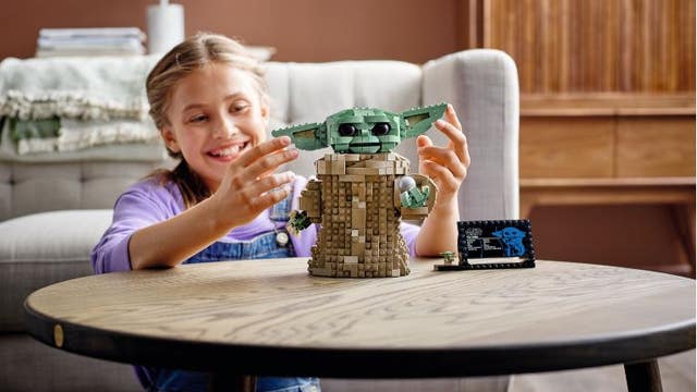 The Force is strong with Lego's new Baby Yoda construction set