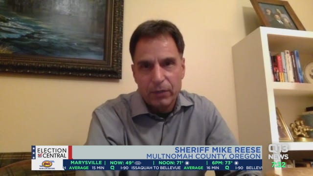 'I have never supported this president': Portland-area sheriff denies Trump's debate claim