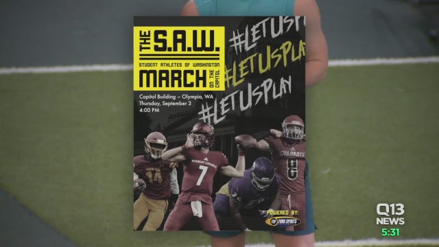 Thousands sign student athlete petition asking Washington state officials to reopen fall sports