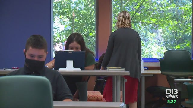 Local schools open for in-person learning give glimpse into rewards and risks