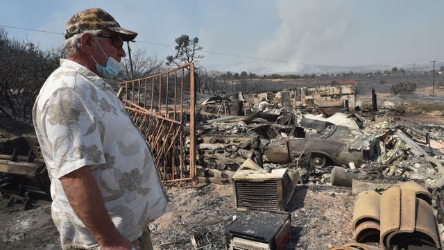 California wildfire likely to grow from wind, low humidity