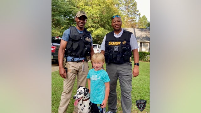 Deputies help reunite missing Dalmatian with Georgia family