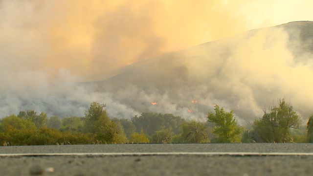 Evans Canyon Fire 40 percent contained as high winds expected in Kittitas, Yakima County