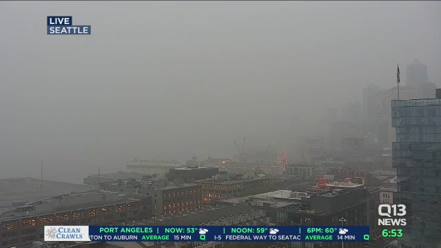 Unhealthy air quality continues as southerly winds bring more smoke