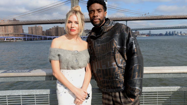 GETTY Chadwick Boseman Sienna Miller