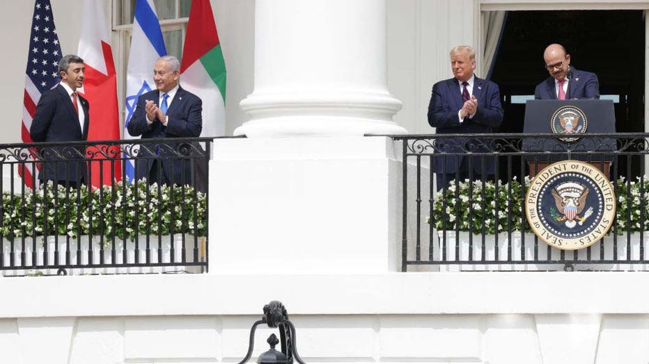 54f11d81-President Trump Hosts Abraham Accords Signing Ceremony On White House South Lawn