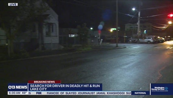 Suspect sought in deadly hit-and-run in Seattle's Lake City neighorhood