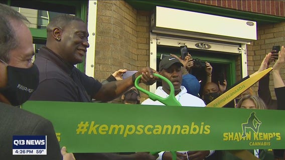 Sonics legend Shawn Kemp opens pot shop in Seattle