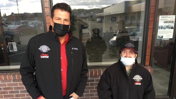 David Rose surprises Special Olympian in Centralia