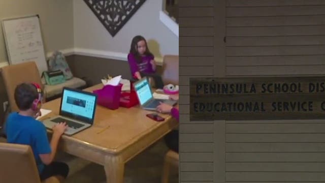 Students in Peninsula School District must return to remote learning after month of in-person classes